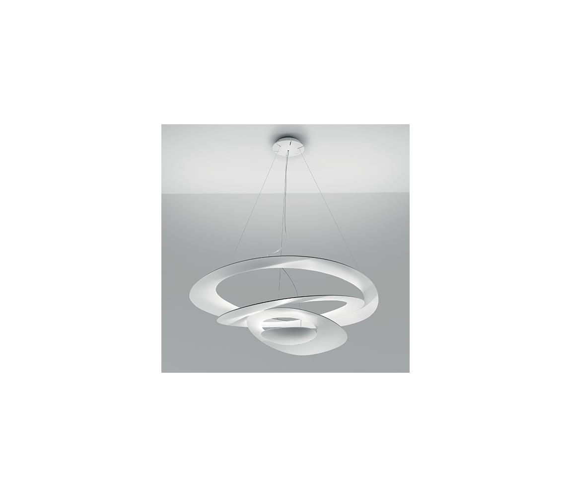 ARTEMIDE Artemide 1239010A - Luster na lanku PIRCE 1xR7s/11W/230V 97 cm biela