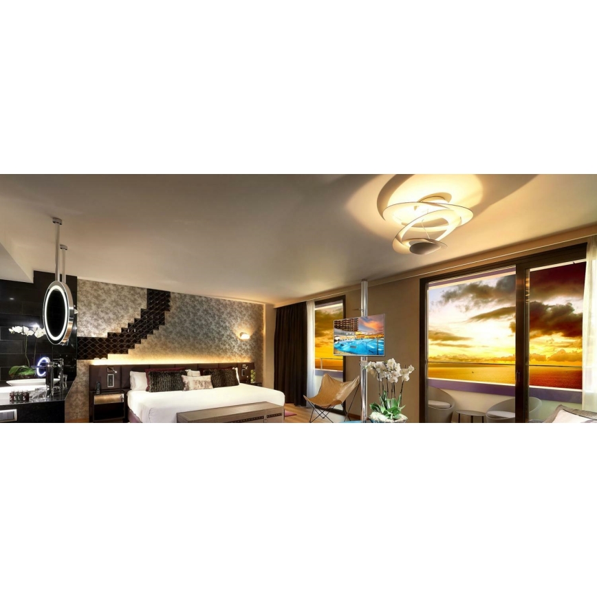 Artemide 1255120A - LED Stmievateľné stropné svietidlo PIRCE LED/44W/230V 3000K zlatá