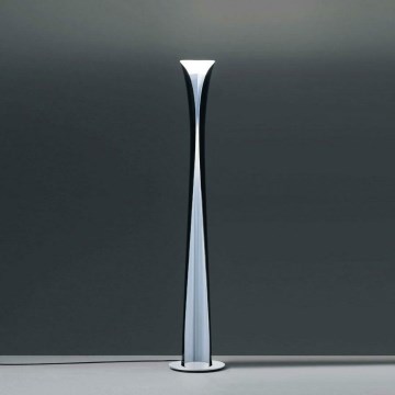 Artemide 1361010A - LED Stojacia lampa CADMO LED/44W/230V + 1xGU10/10W/230V čierna
