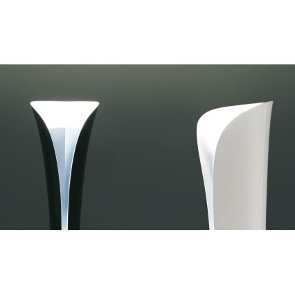 Artemide 1361010A - LED Stojacia lampa CADMO LED/44W/230V + 1xGU10/10W/230V čierna