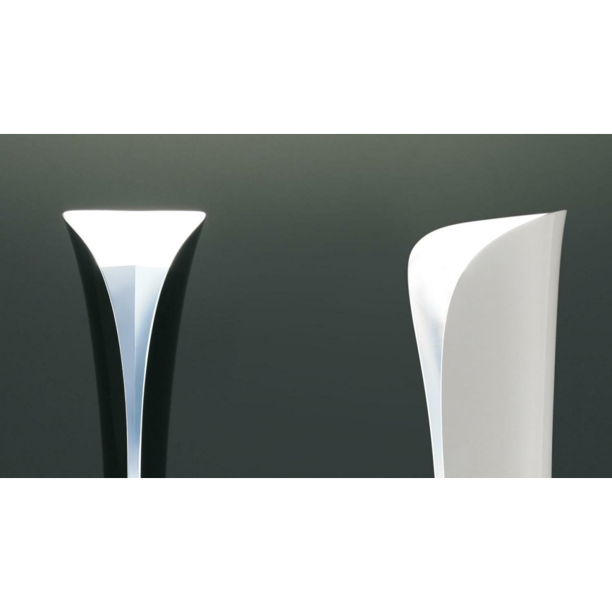 Artemide 1361010A - LED Stojacia lampa CADMO LED/44W/230V + 1xGU10/10W/230V čierna