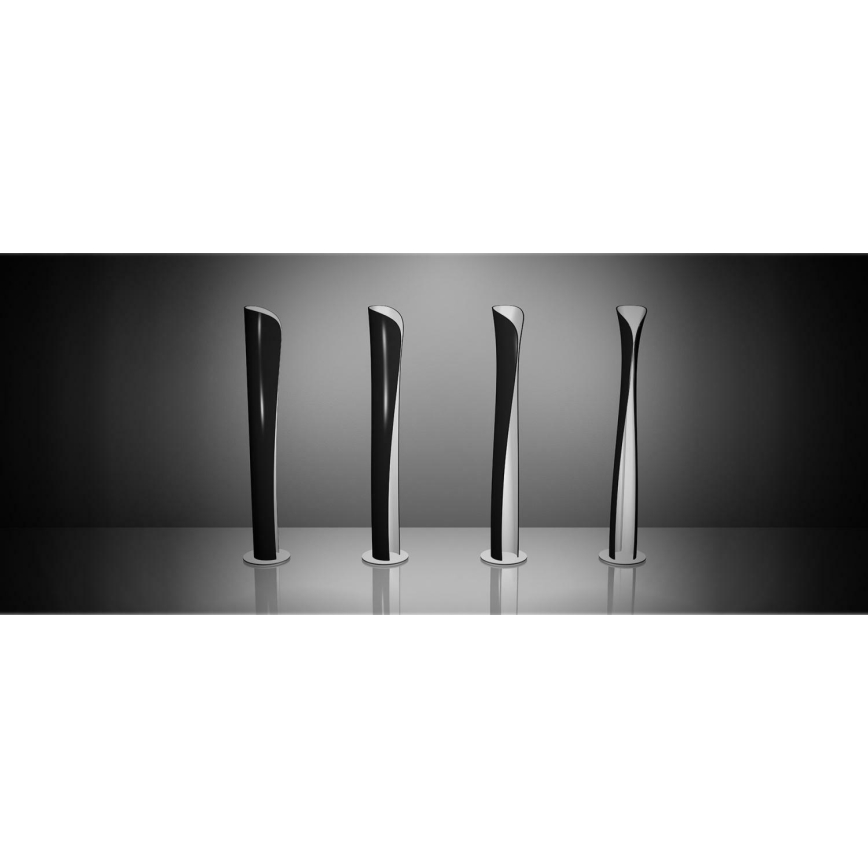 Artemide 1361010A - LED Stojacia lampa CADMO LED/44W/230V + 1xGU10/10W/230V čierna