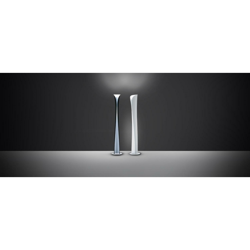 Artemide 1361010A - LED Stojacia lampa CADMO LED/44W/230V + 1xGU10/10W/230V čierna