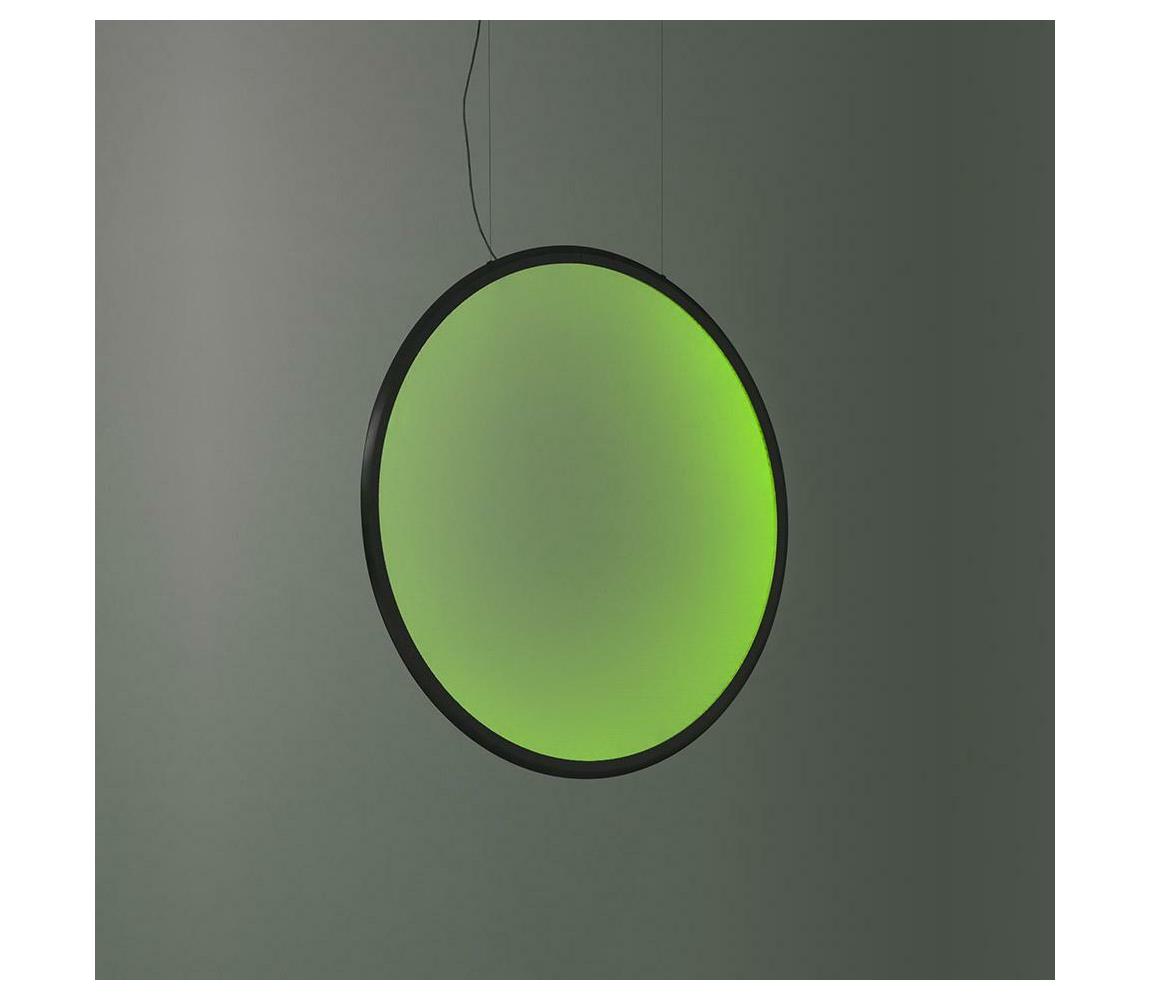 ARTEMIDE Artemide 1992330APP - LED RGBW Stm. luster na lanku DISCOVERY LED/42W/230V čierna