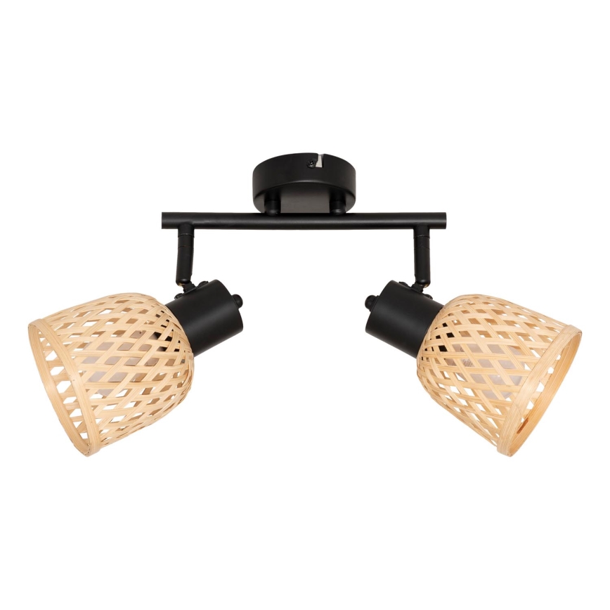 Atmosphera - Bodové svietidlo LIO 2xE14/25W/230V bambus