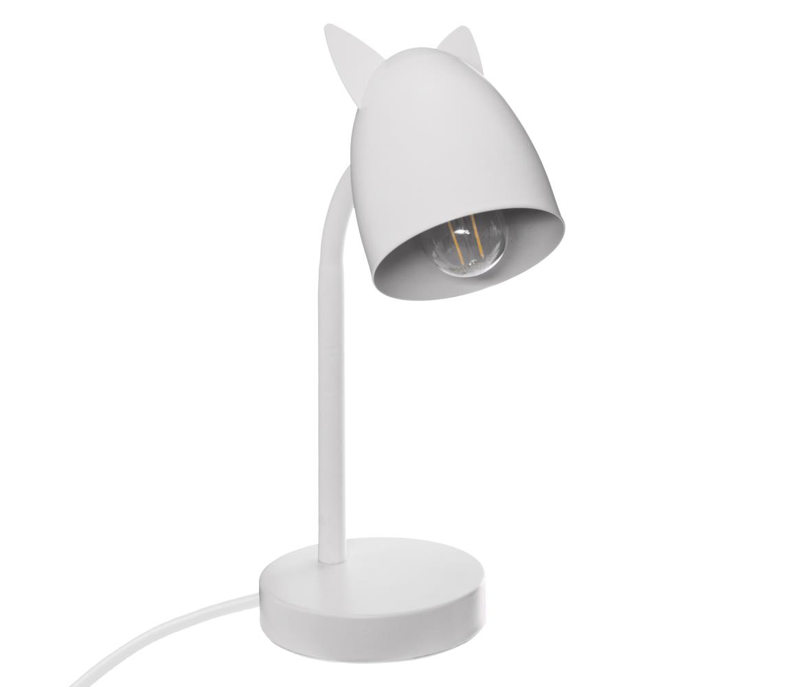Atmosphera - Detská stolná lampa OREILLES 1xE14/40W/230V biela 158756B