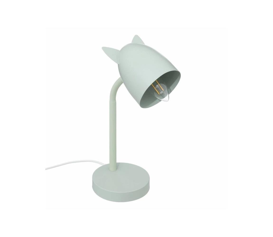 Atmosphera - Detská stolná lampa OREILLES 1xE14/40W/230V mentolová 158756E