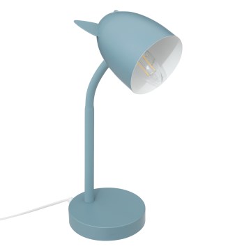 Atmosphera - Detská stolná lampa OREILLES 1xE14/40W/230V modrá