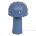 Atmosphera - Detská stolná lampa STARRY MUSHROOM 1xE14/25W/230V modrá