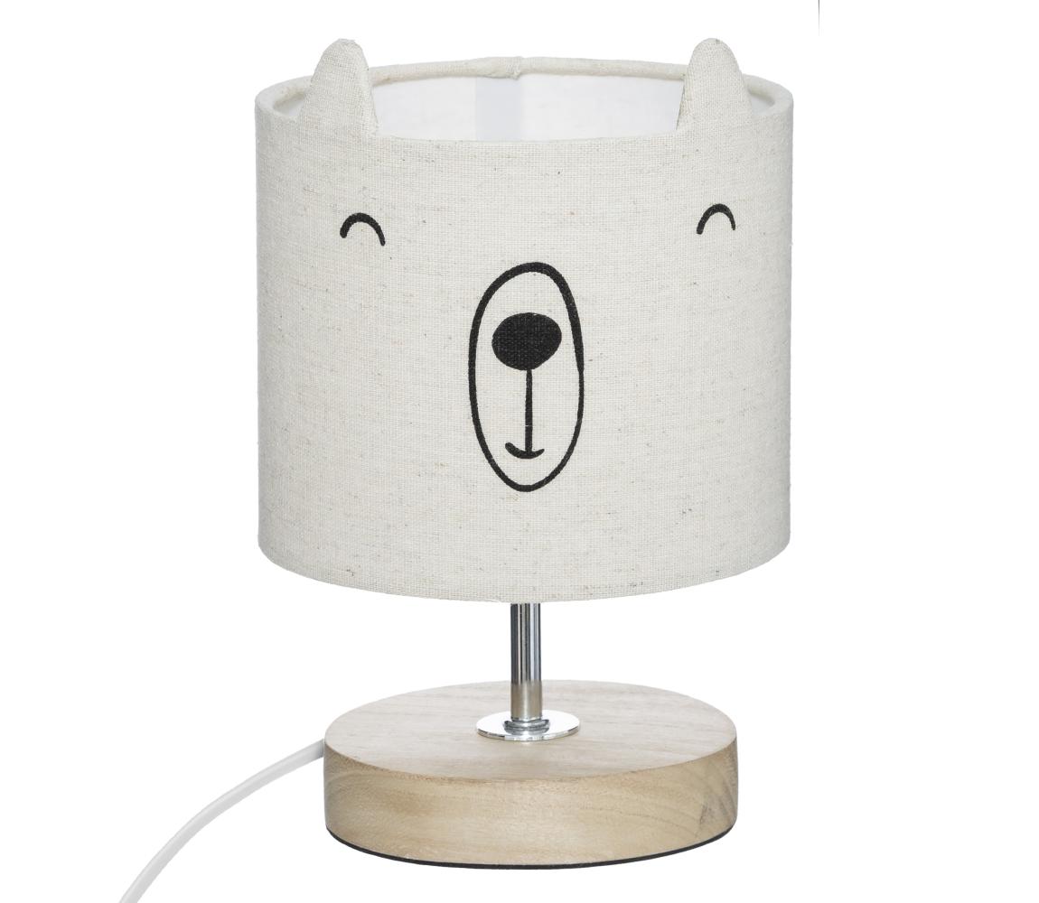 Atmosphera - Detská stolová lampa TOXEY 1xE14/25W/230V medvedík 174004B