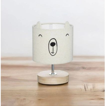 Atmosphera - Detská stolová lampa TOXEY 1xE14/25W/230V medvedík