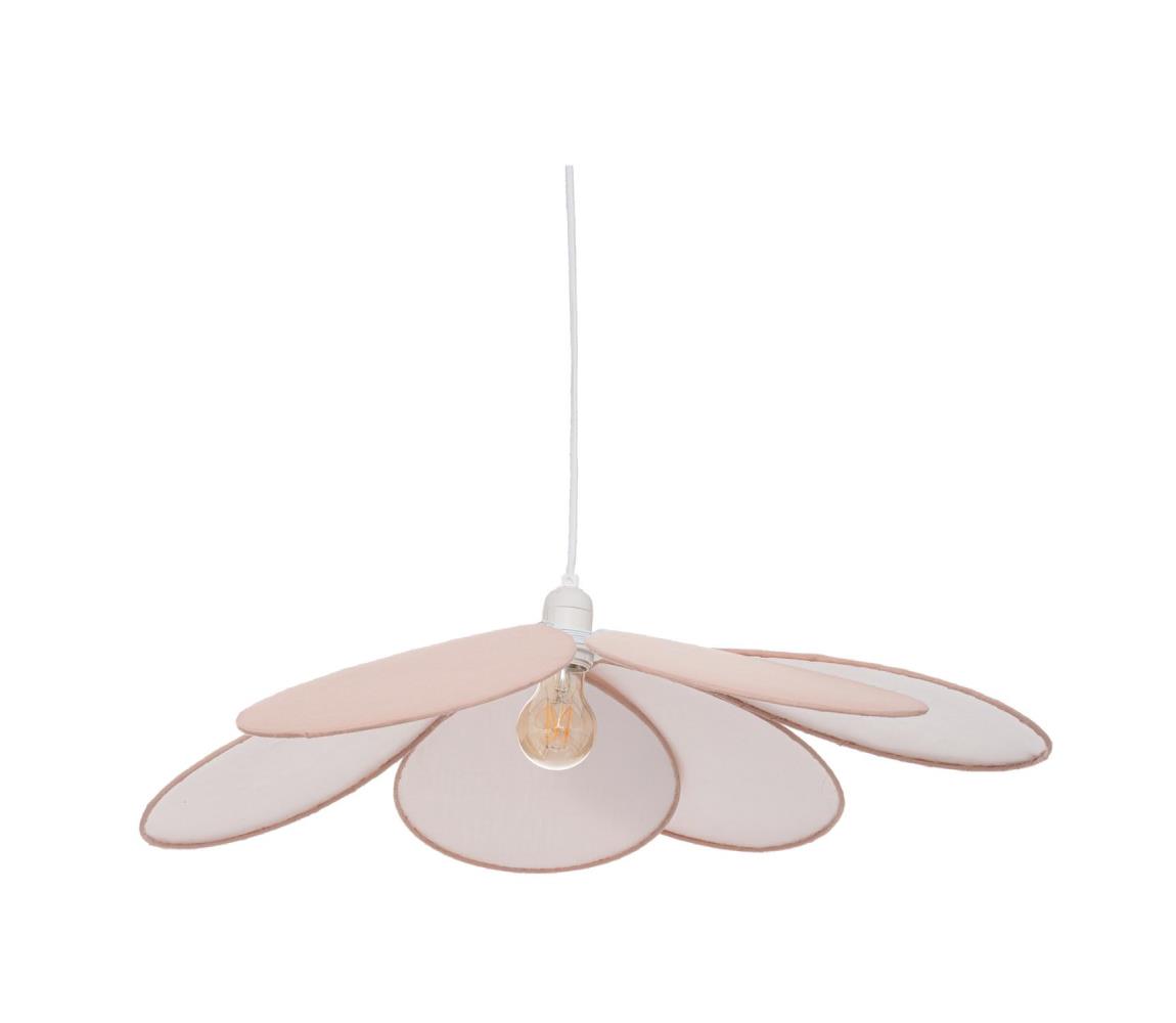 Atmosphera - Detský luster na lanku PETAL 1xE27/40W/230V priemer 64 cm ružový 193982