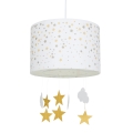 Atmosphera - Detský luster na lanku STARS 1xE27/40W/230V