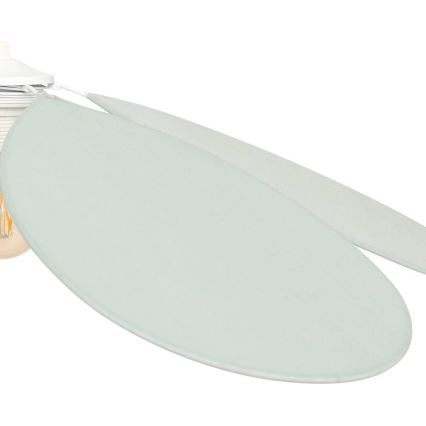 Atmosphera - Detský závesný luster NAYA s lankom, 1×E27/40W/230V, priemer 72 cm, mintový