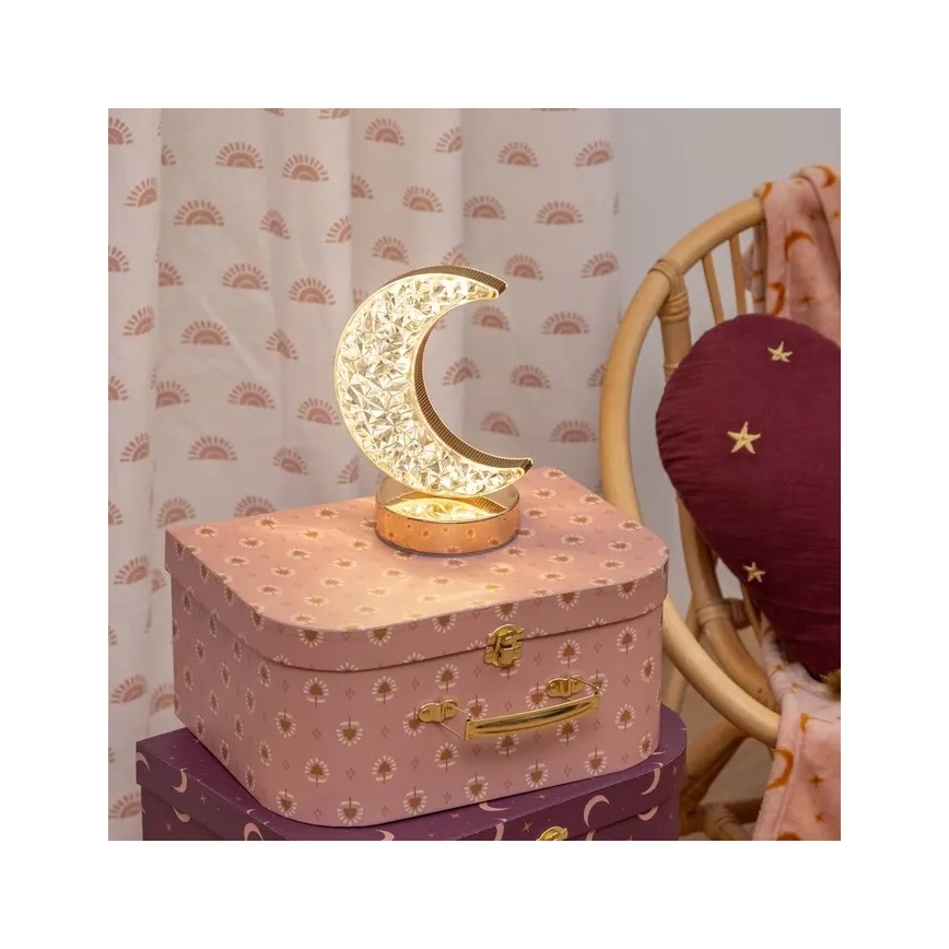 Atmosphera - LED Detská stolná lampa BELLA LED/3xAA