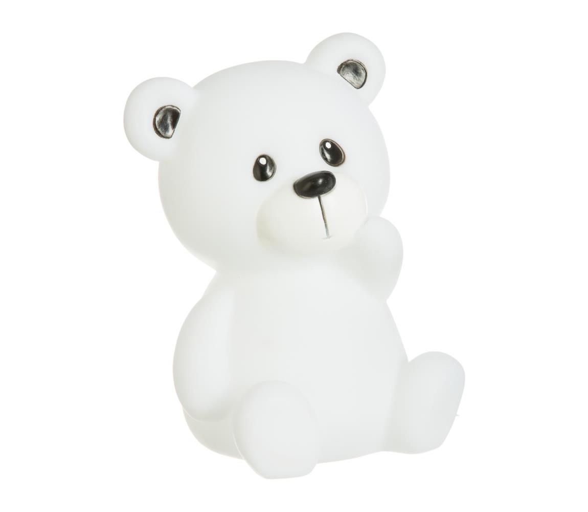 Atmosphera - LED Detské nočné svetlo TEDDY LED/3xLR44 biele 8590828020059