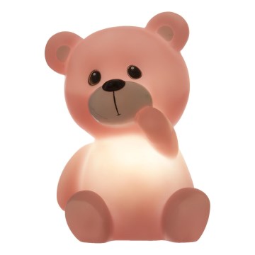 Atmosphera - LED Detské nočné svetlo TEDDY LED/3xLR44 ružové