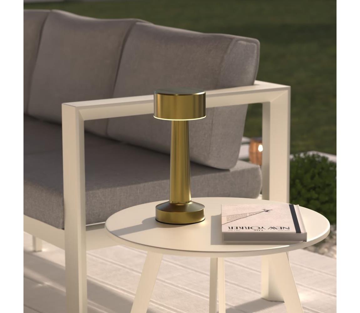 Atmosphera Atmosphera - LED Nabíjacia vonkajšia dotyková stolná lampa HALTO LED/5V IP44