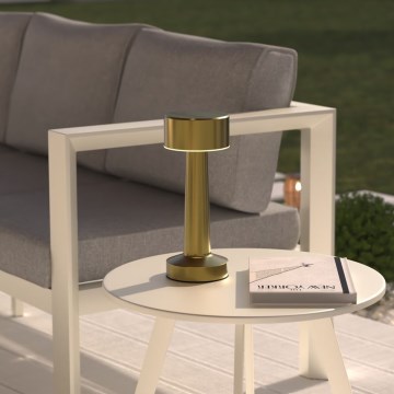 Atmosphera - LED Nabíjacia vonkajšia dotyková stolová lampa HALTO LED/3,7V 1800 mAh IP44
