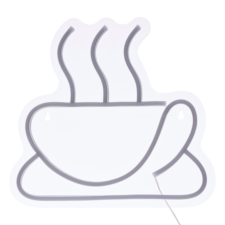 Atmosphera - LED neónová nástenná dekorácia CAFÉ LED/5V