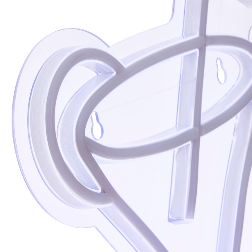 Atmosphera - LED neónová nástenná dekorácia COCTAIL LED/5V