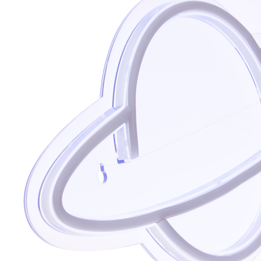 Atmosphera - LED neónová nástenná dekorácia PLANET LED/5V