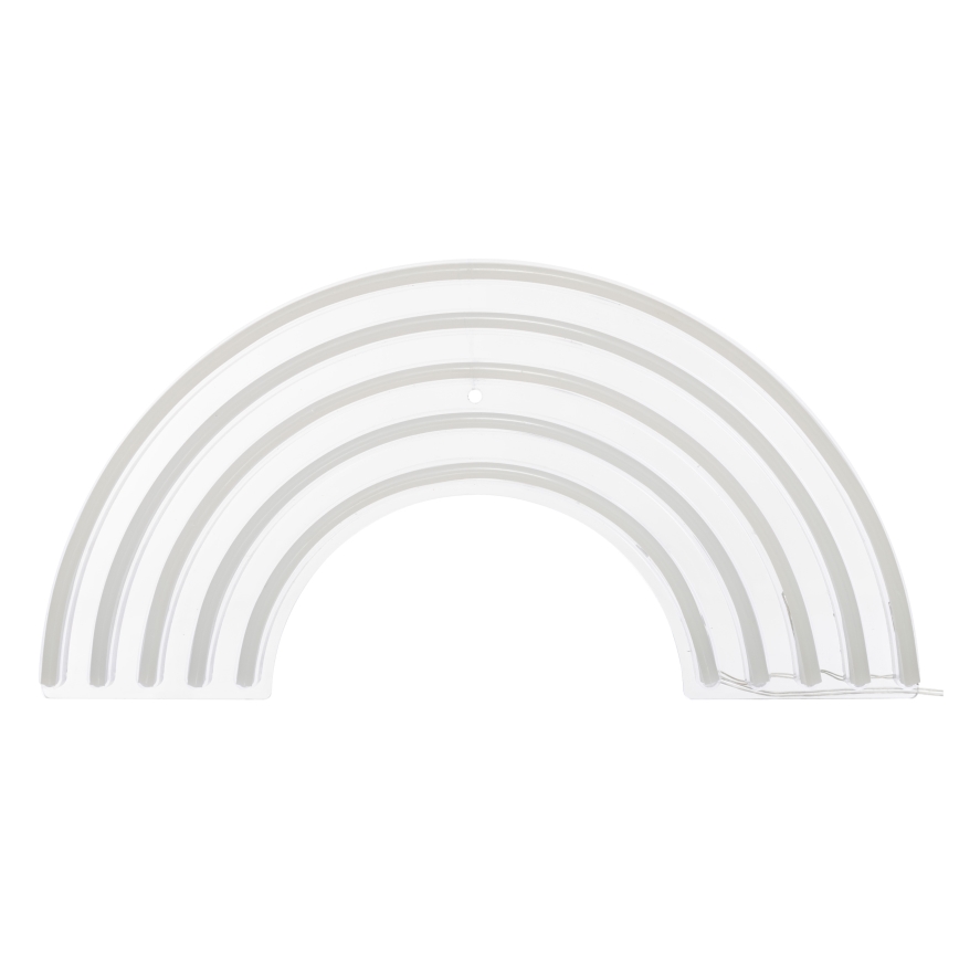 Atmosphera - LED neónová nástenná dekorácia RAINBOW LED/5V