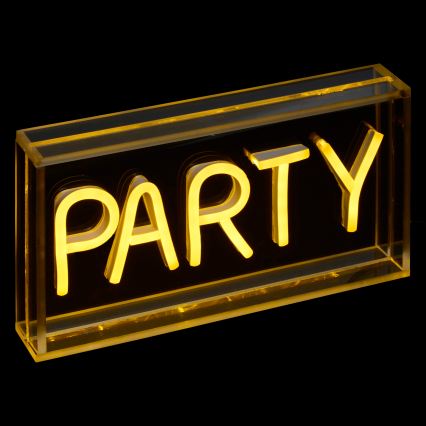 Atmosphera - LED neónová stolná dekorácia PARTY LED/5V