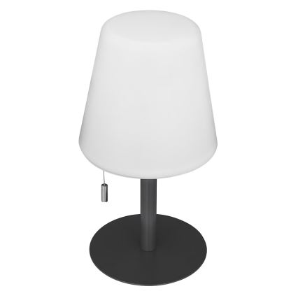 Atmosphera - LED RGBW Nabíjacia vonkajšia stolná lampa ZACK LED/3,7V 1200 mAh IP44 čierna