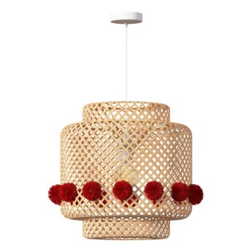 Atmosphera - Luster na lane LIBY 1xE27/25W/230V bambus