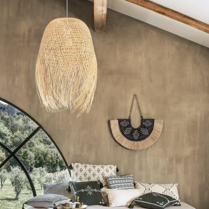 Atmosphera - Luster na lanku ELIS 1xE27/40W/230V bambus