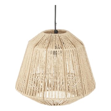 Atmosphera - Luster na lanku JILY 1xE27/40W/230V juta béžová