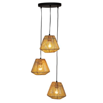 Atmosphera - Luster na lanku JILY 3xE27/40W/230V juta