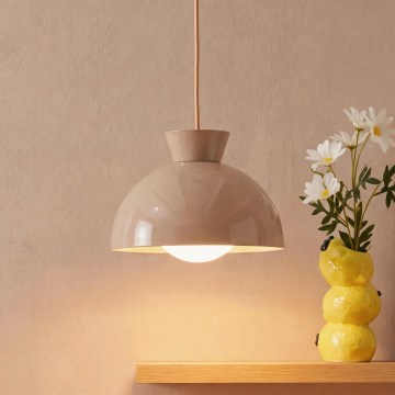 Atmosphera - Luster na lanku LITO 1xG9/4W/230V béžový