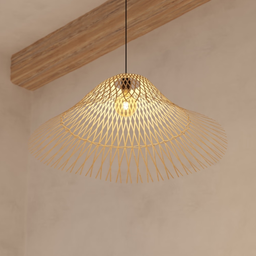 Atmosphera - Luster na lanku MOXA 1xE27/60W/230V bambus