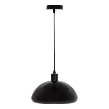 Atmosphera - Luster na lanku SAVIO 1xE27/40W/230V čierna