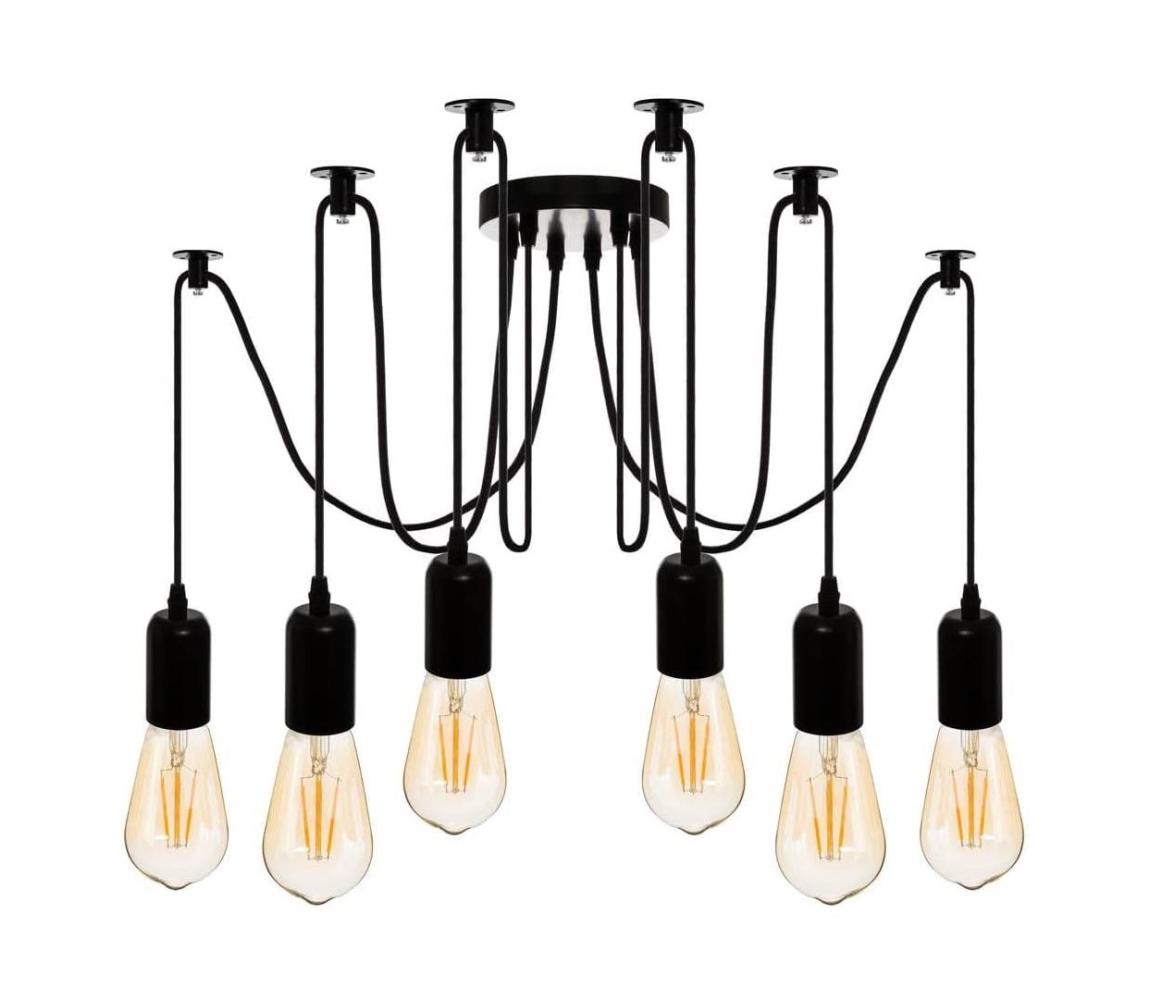 Atmosphera Atmosphera - Luster na lanku UDELL 6xE27/40W/230V pavúk
