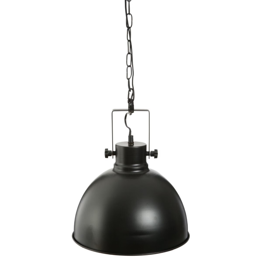 Atmosphera - Luster na reťazi BASALT 1xE27/25W/230V čierna