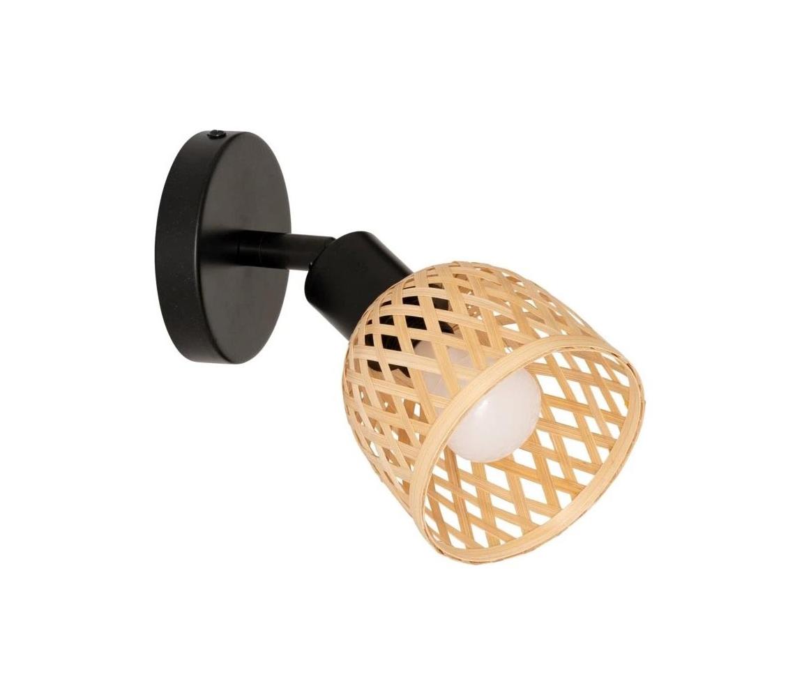 Atmosphera - Nástenné bodové svietidlo LIO 1xE14/25W/230V bambus 205977