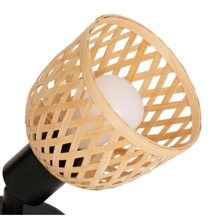 Atmosphera - Nástenné bodové svietidlo LIO 1xE14/25W/230V bambus