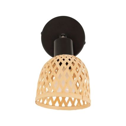 Atmosphera - Nástenné bodové svietidlo LIO 1xE14/25W/230V bambus