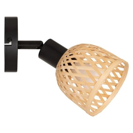 Atmosphera - Nástenné bodové svietidlo LIO 1xE27/25W/230V bambus