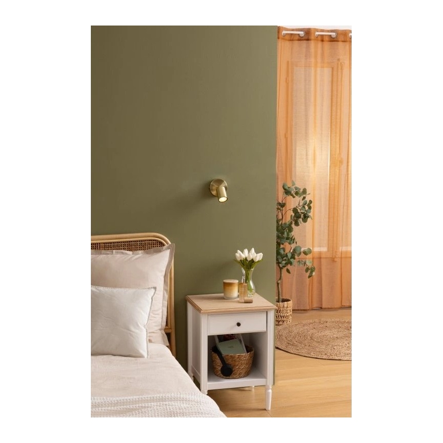 Atmosphera - Nástenné bodové svietidlo VICO 1xGU10/25W/230V zlaté