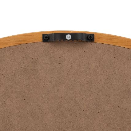 Atmosphera - Nástenné zrkadlo KIM pr. 55 cm kaučukovník