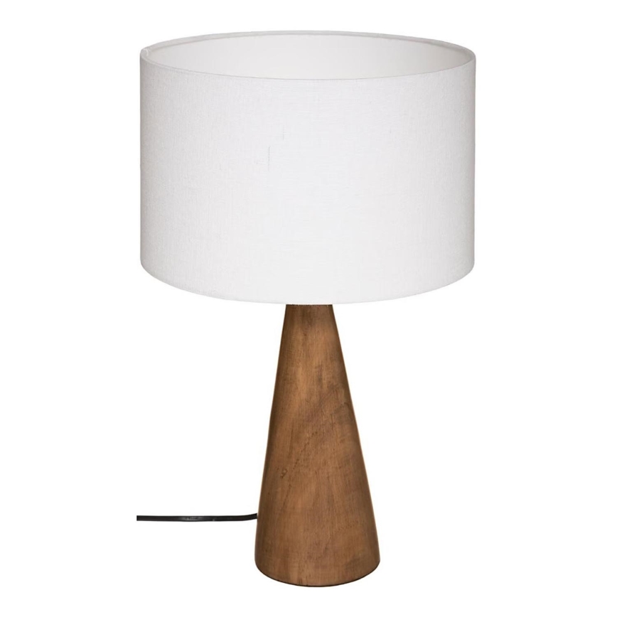 Atmosphera - Stolná lampa AINA 1xE27/25W/230V borovica