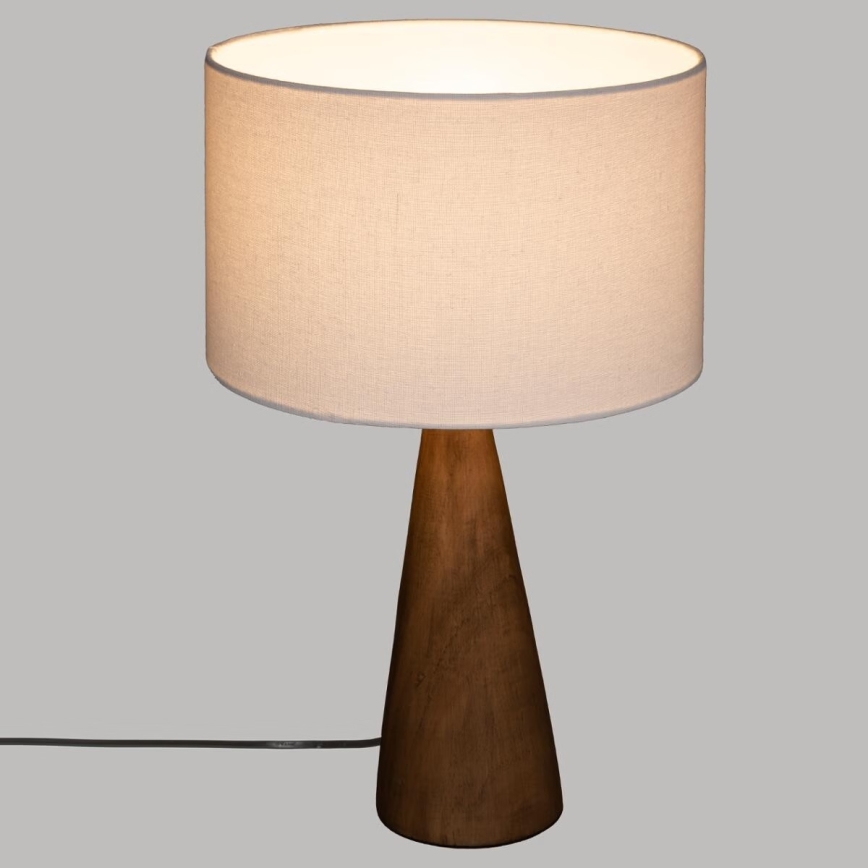Atmosphera - Stolná lampa AINA 1xE27/25W/230V borovica