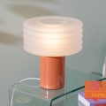 Atmosphera - Stolná lampa ASTI 1xE27/60W/230V tehličková