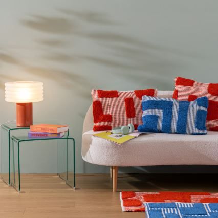 Atmosphera - Stolná lampa ASTI 1xE27/60W/230V tehličková