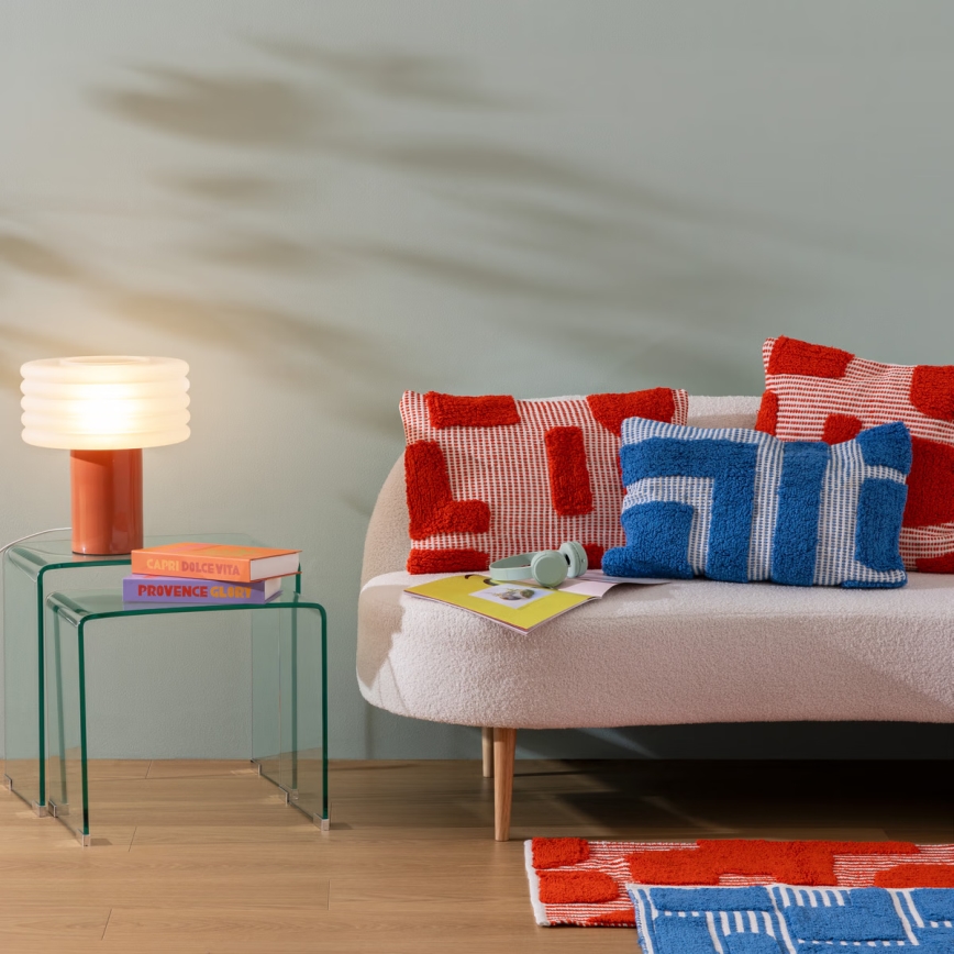 Atmosphera - Stolná lampa ASTI 1xE27/60W/230V tehličková