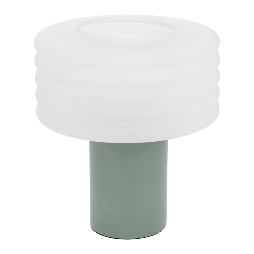 Atmosphera - Stolná lampa ASTI 1xE27/60W/230V zelená